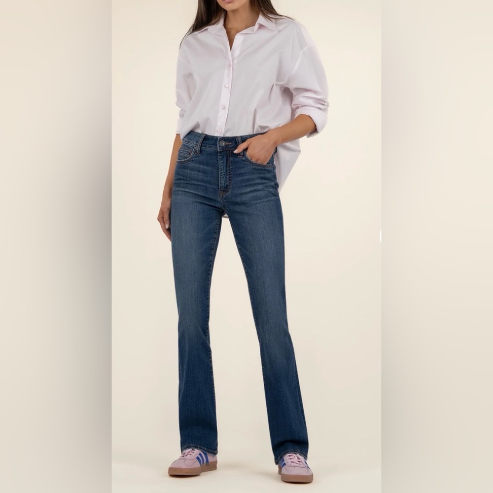 KUT Natalie High Rise Bootcut Jeans